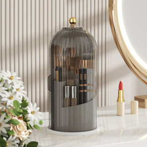 360° Rotating Makeup Brush Organizer Box