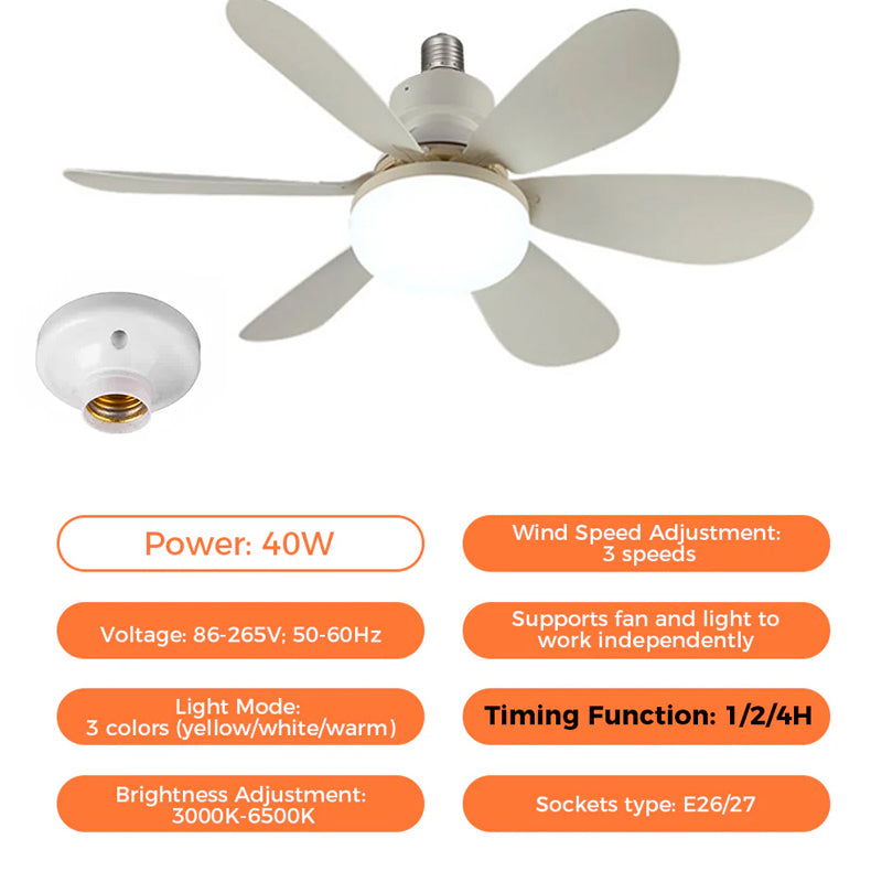 New Ceiling Fan with LED Light