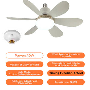 New Ceiling Fan with LED Light