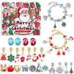 DIY 24 Days Christmas Countdown Calendar Bracelets Set