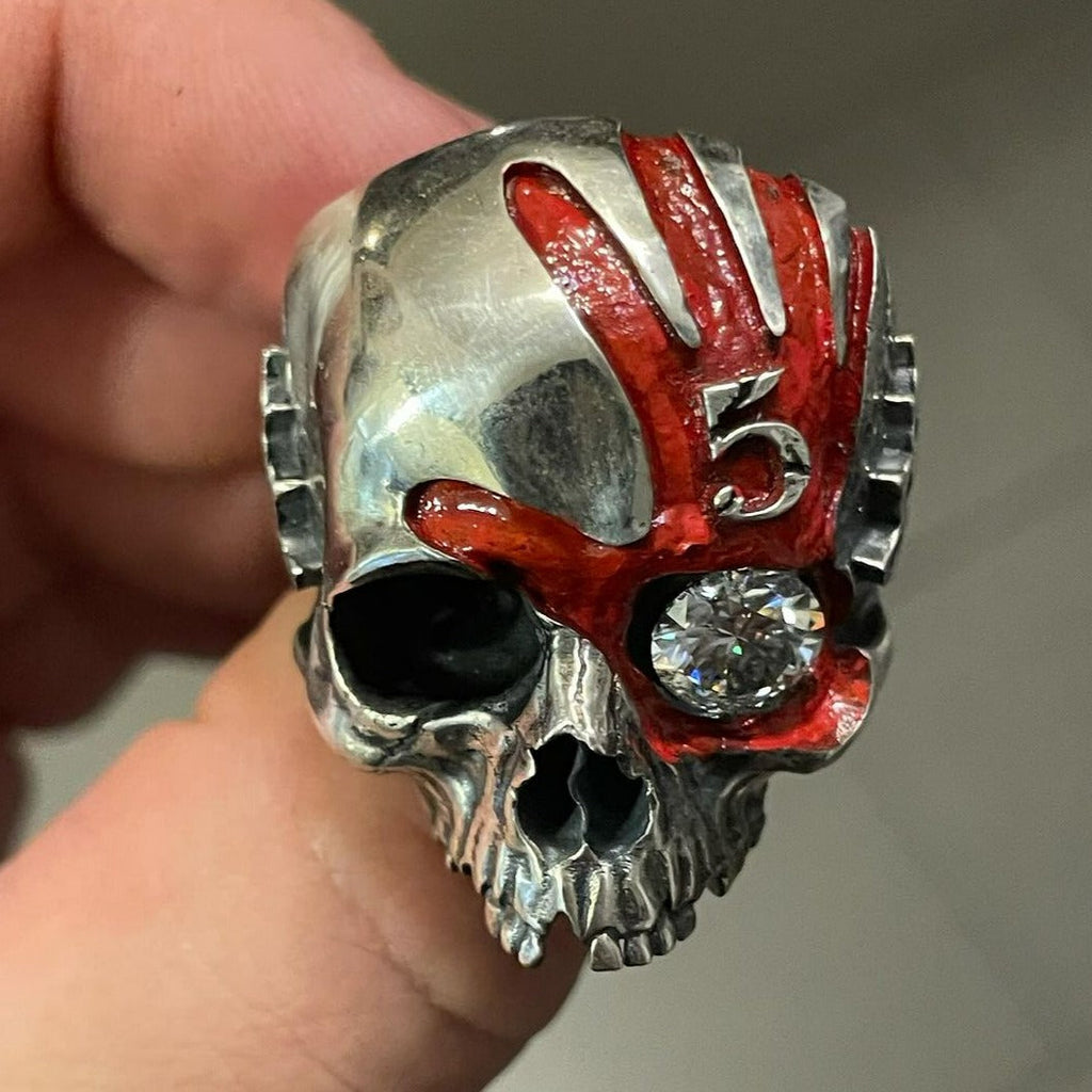 Five Finger Death Punch Skull Ring