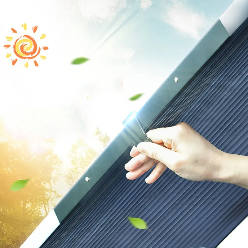 Car Retractable Curtain With UV Protection