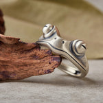 Retro Big-Eyed Frog Ring