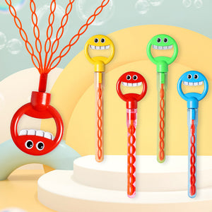 Smiley Bubble Magic Wand