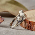 Retro Big-Eyed Frog Ring