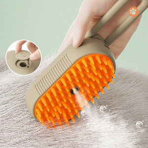 Anti-Shedding Pet Spray Massaging Comb