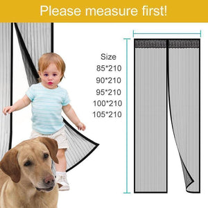 Magnetic Screen Door with Full Frame Velcro