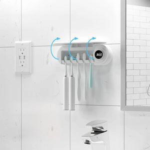 Toothbrush Sanitizer - Mimore UVToothbrush Sanitizer and Holder