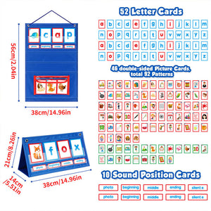 Desktop Pocket Chart Tent Cards Kit