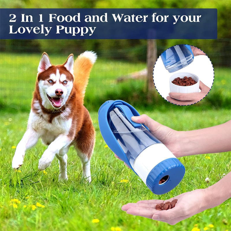 Pet Outdoor Water And Food Cup