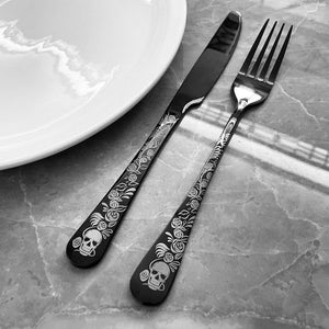 Gothic Stainless Steel Flatware (20 PCS or 30 PCS)