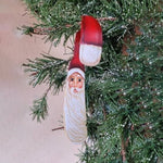 Curly Fork Santa Christmas Ornament