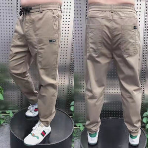 Men's High Stretch Multi-pocket Skinny Cargo Pants