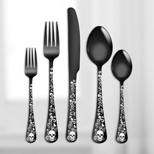 Gothic Stainless Steel Flatware (20 PCS or 30 PCS)