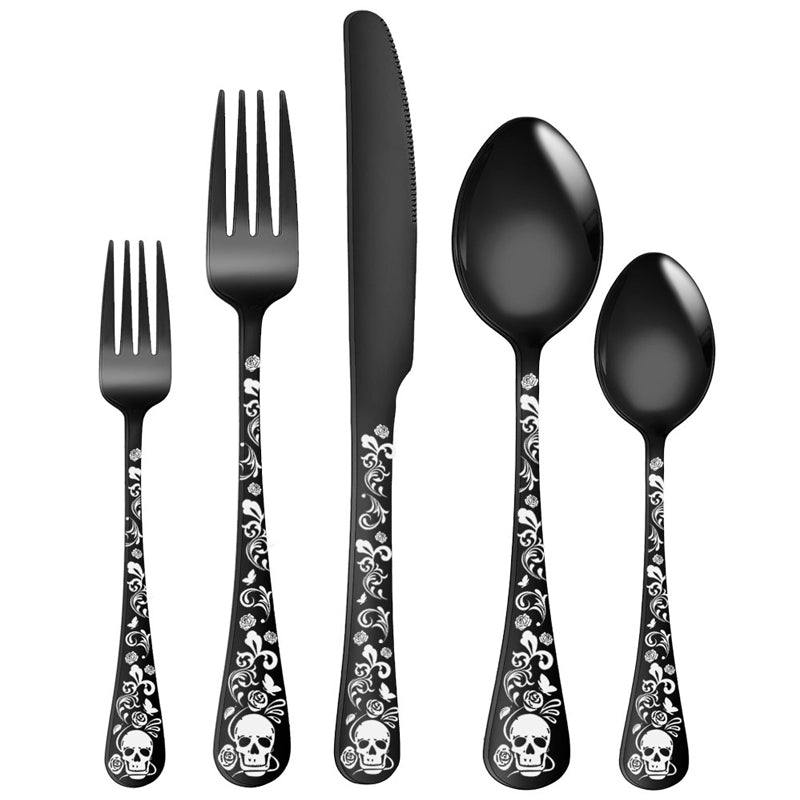 Gothic Stainless Steel Flatware (20 PCS or 30 PCS)