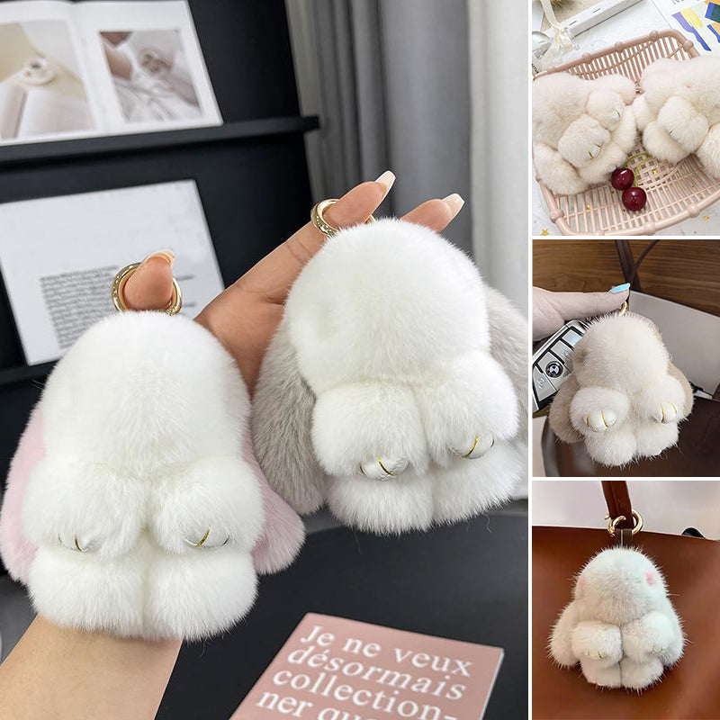 Handmade Soft Bunny PomPom Charms（Boxed Edition）