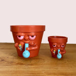 Pot Smoking Potted Planter