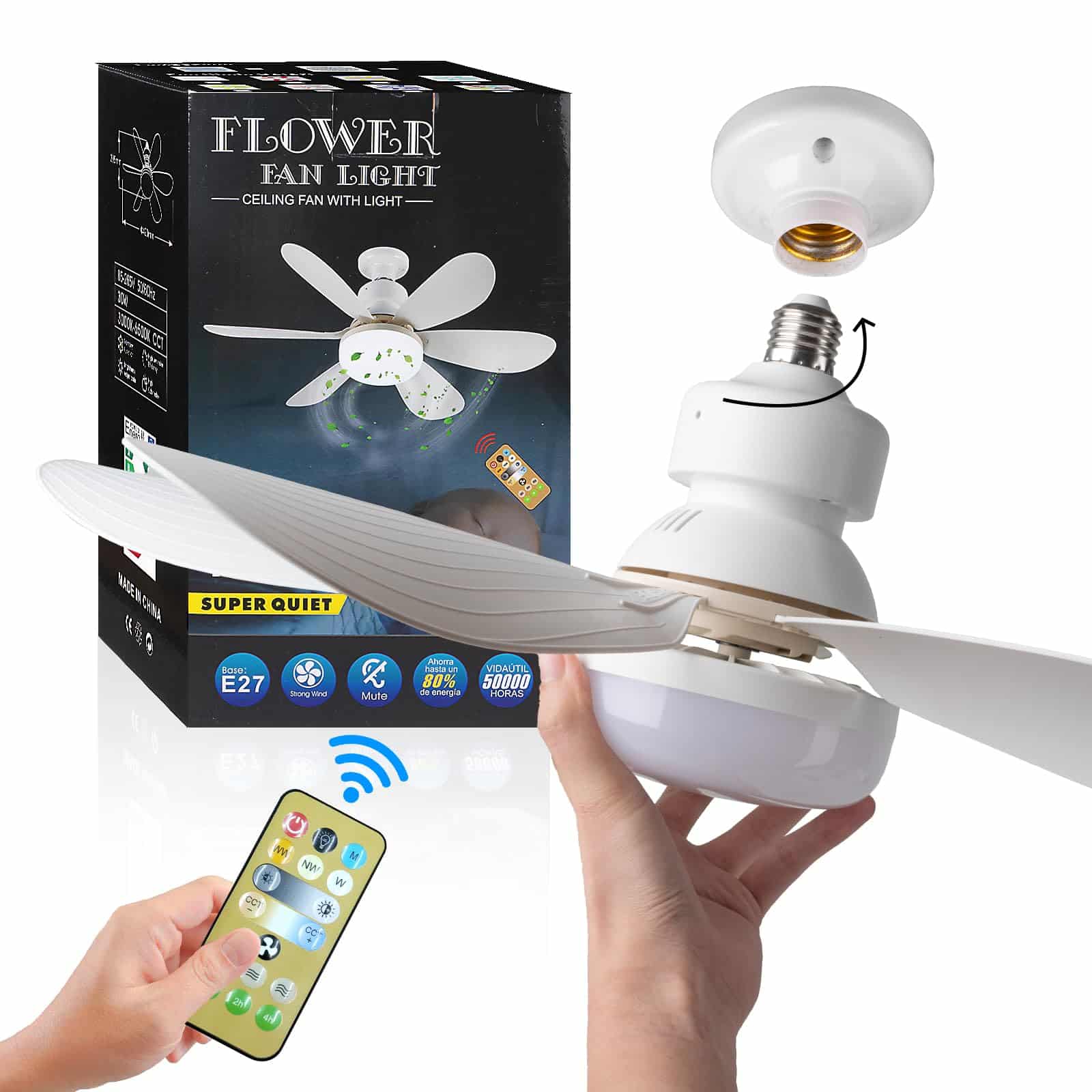 New Ceiling Fan with LED Light