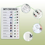 Magnetic Dry-erase Daily Routine Chart