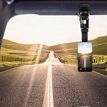 🚗Rotatable Multifunctional Sun Visor Cell Phone Holder