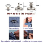 Adjustable No-Sew Jeans Button