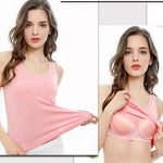 Women Built-In Bra Casual Tank