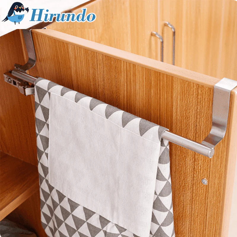 Hirundo Multifunctional Stainless Steel Door Back Towel Rack