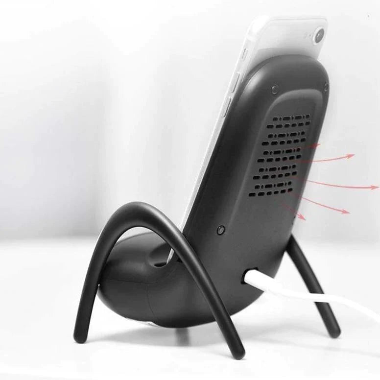 Multi-function Chair Shape Loudspeaker & Wireless Fast Charging