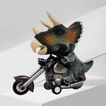 Friction-Powered Animal Motorcycle Toys