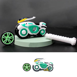 New Motorcycle Wheel Kids Battle Toys