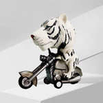 Friction-Powered Animal Motorcycle Toys