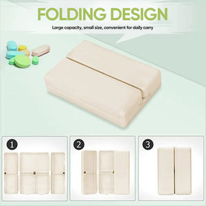 7 Compartments Portable Pill Case