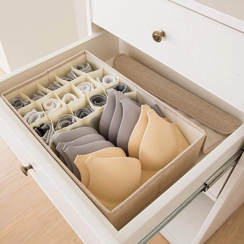 Linen Underwear Storage Box