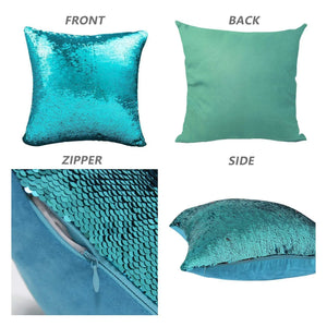 Hirundo Amazing Reversible Sequin Pillow, insert included