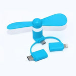 Portable Mini Cooling Fan For Android, IOS&Type C