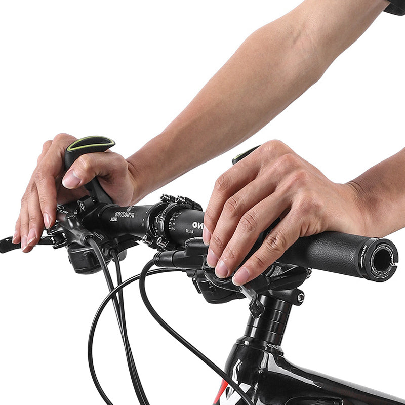 Ergonomically designed bike grips