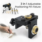 3 in 1 Adjustable Woodworking Drilling Locator Puncher Tools