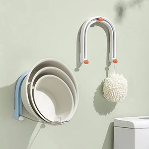 Folding Washbasin Hanging Hook