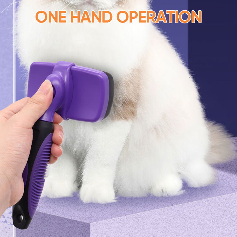 Self Cleaning Slicker Brush for Dogs Cats