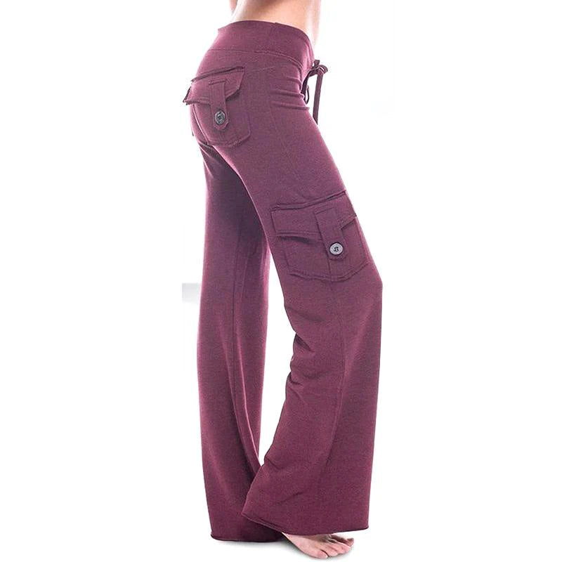 Elastic Eco-friendly Bamboo Yoga Pants