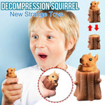 Squirrel cup decompression toy