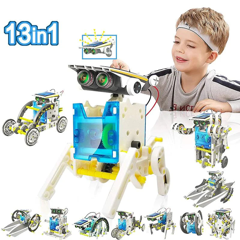 13-in-1 Education Solar Robot Toys