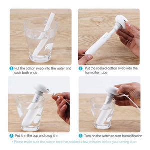 Portable Mini Water Bottle Caps Humidifier