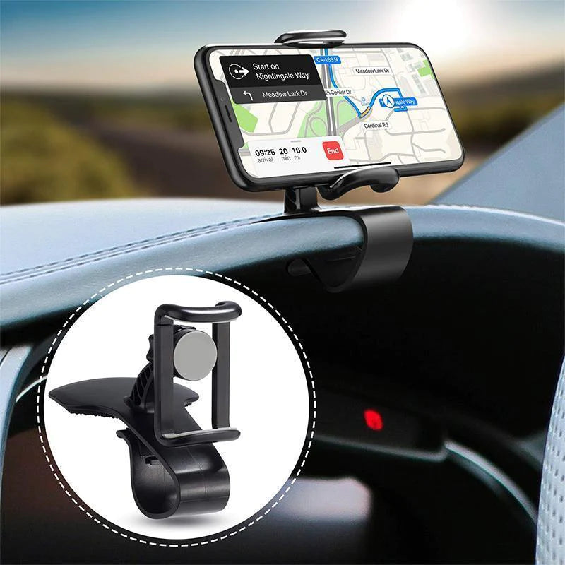 360-Degree Rotation Car Phone Holder