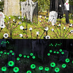 Outdoor Solar Scary Eyeball Lights