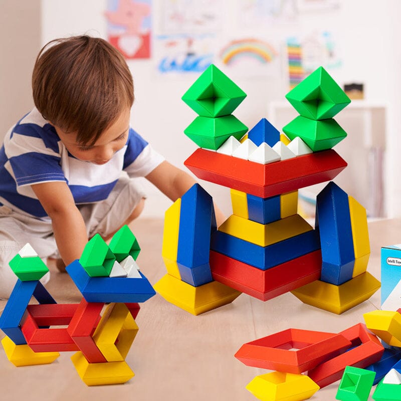 Pyramids Stacking Blocks