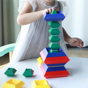 Pyramids Stacking Blocks