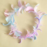 Girls Sweet LED Light Up Glowing Feather Crown