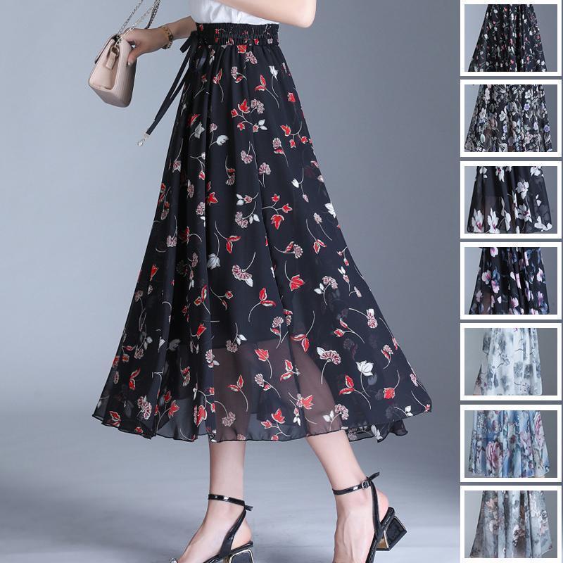 Elegant Loose Printed Dress