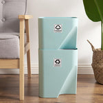 Household Stacked Folding Trash Bins